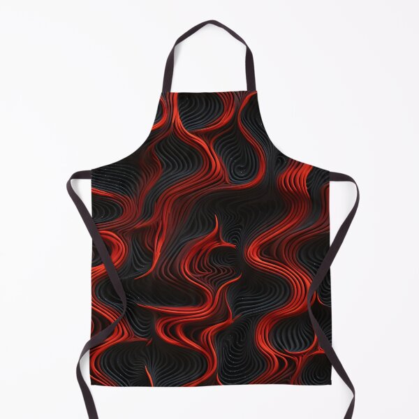 Item preview, Crimson Contours: Abstract Sable Swirls designed and sold by VectorPlace.