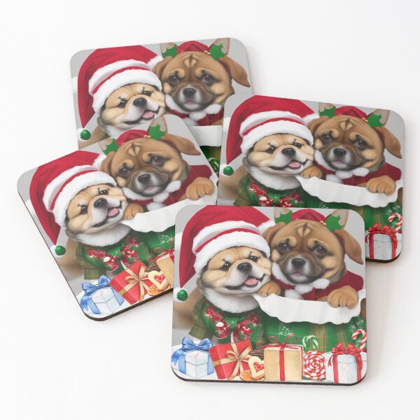 Item preview, Cute Christmas Puppies designed and sold by Willyboy16.