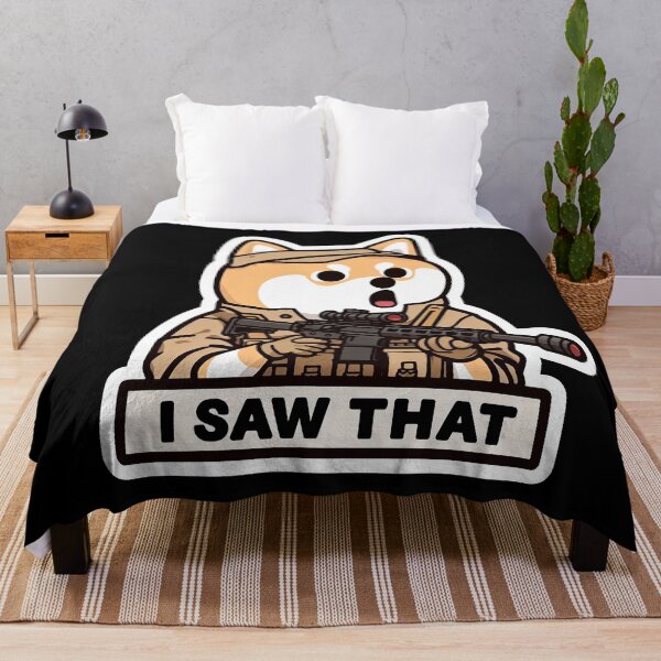 Item preview, I SAW THAT meme Shiba Inu designed and sold by plushism.