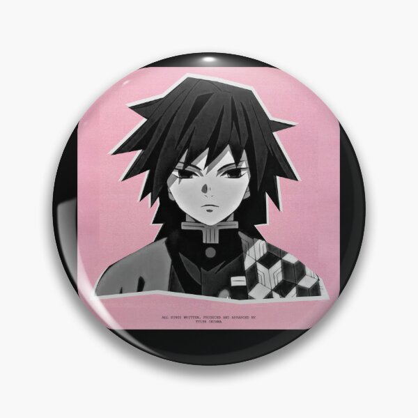 Kimetsu no Yaiba Demon Slayer Pins Button Giyu Tomioka