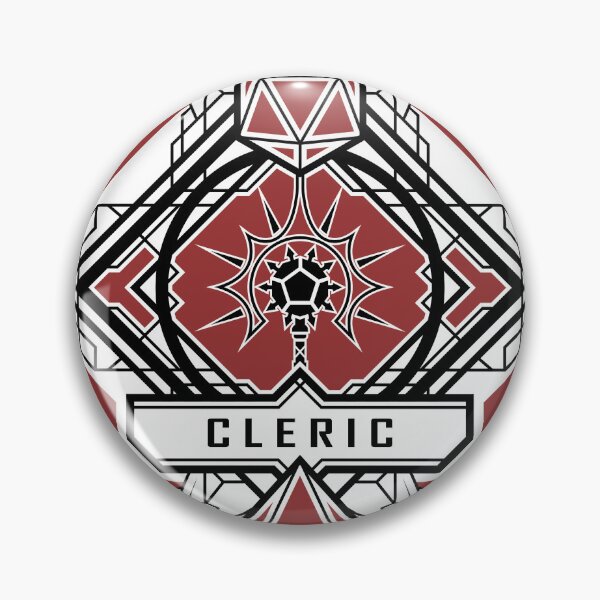 Item preview, Cleric Dungeons and Dragons art dnd gifts designed and sold by FantasyCaveS.