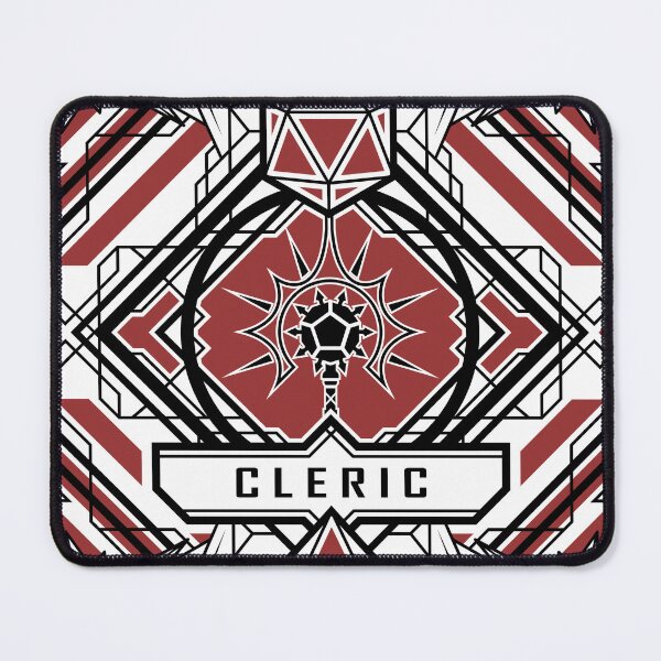 Item preview, Cleric Dungeons and Dragons art dnd gifts designed and sold by FantasyCaveS.
