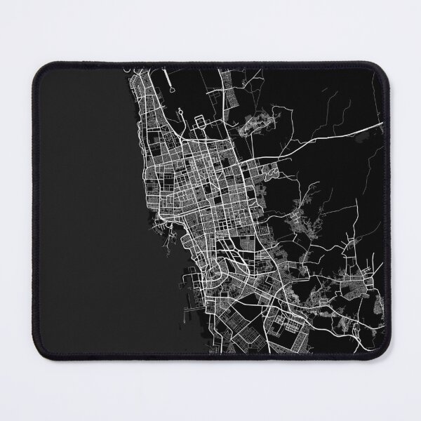 Item preview, Jeddah City Map of Makkah, Saudi Arabia - Full Moon designed and sold by deMAP.