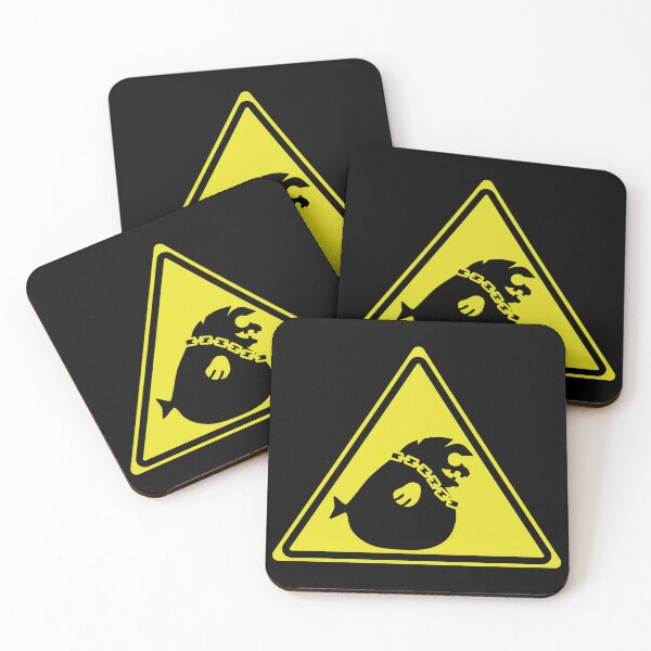 Item preview, Big Run Cohozuna Warning Sign designed and sold by galaxydaydreams.