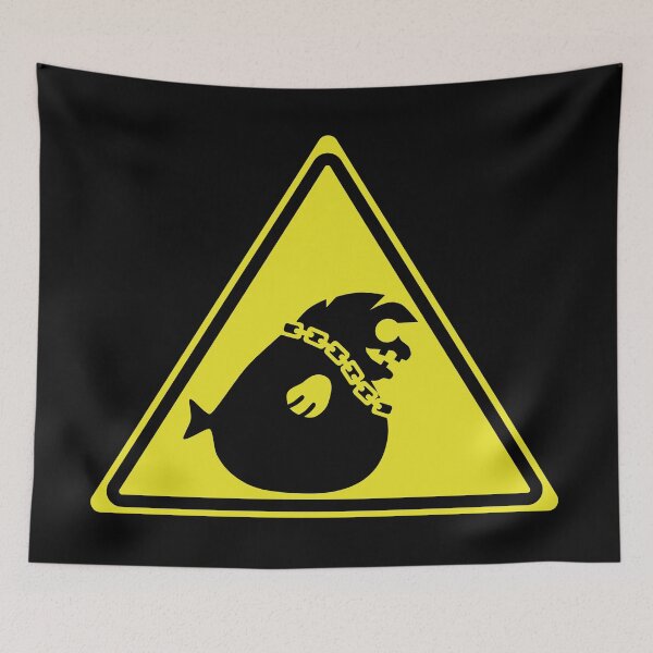 Item preview, Big Run Cohozuna Warning Sign designed and sold by galaxydaydreams.
