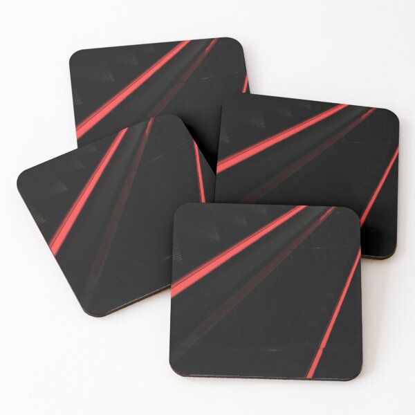 Item preview, Abstract Red Escalator Neon Lines 1  designed and sold by Diana van Neck.