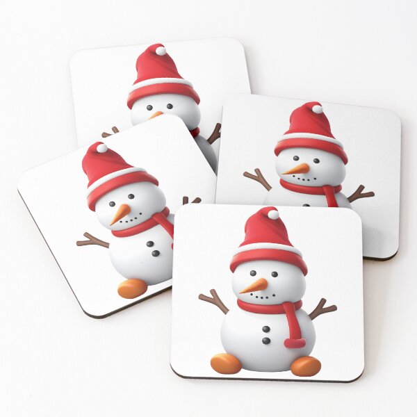 Artikelvorschau, Schneemann im Weihnachtsthema entworfen und verkauft von SimpliVibe.