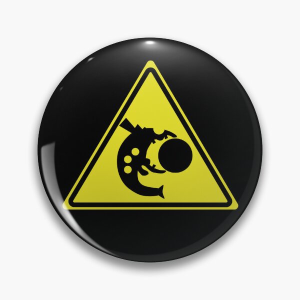 Item preview, Big Run Horrorborus Warning Sign designed and sold by galaxydaydreams.
