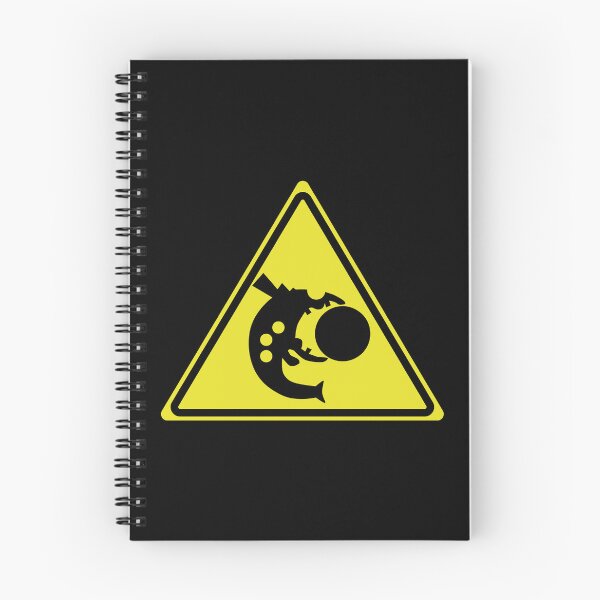 Item preview, Big Run Horrorborus Warning Sign designed and sold by galaxydaydreams.