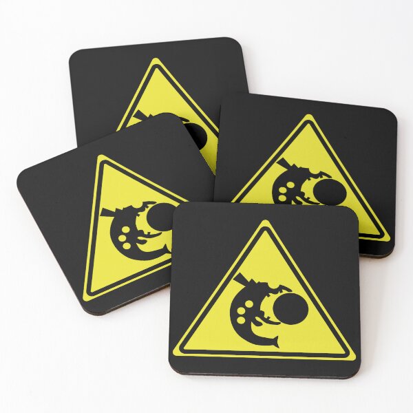 Item preview, Big Run Horrorborus Warning Sign designed and sold by galaxydaydreams.