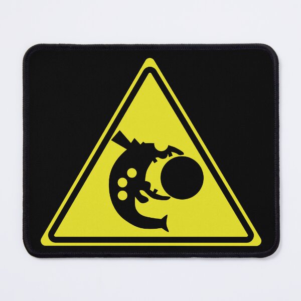 Item preview, Big Run Horrorborus Warning Sign designed and sold by galaxydaydreams.