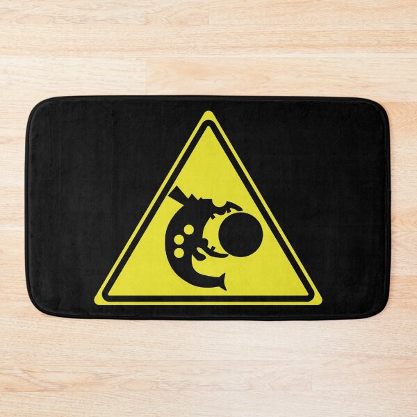 Item preview, Big Run Horrorborus Warning Sign designed and sold by galaxydaydreams.