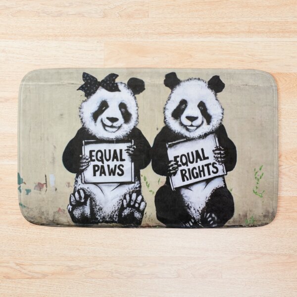 Item preview, Panda Stencil Graffiti designed and sold by Bomax121.