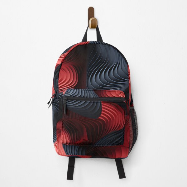 Item preview, Crimson Currents: Abstract Art in Red and Black designed and sold by VectorPlace.