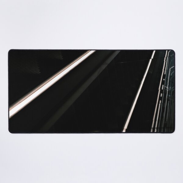 Item preview, Abstract White Escalator Neon Lines 1  designed and sold by Diana van Neck.