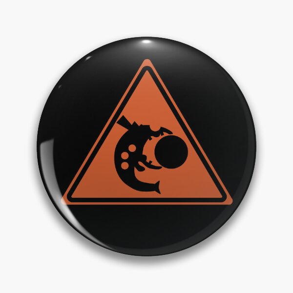 Item preview, Big Run Horrorborus Warning Sign designed and sold by galaxydaydreams.
