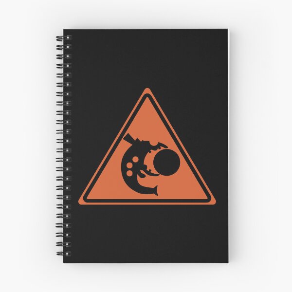 Item preview, Big Run Horrorborus Warning Sign designed and sold by galaxydaydreams.