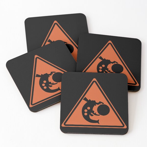 Item preview, Big Run Horrorborus Warning Sign designed and sold by galaxydaydreams.