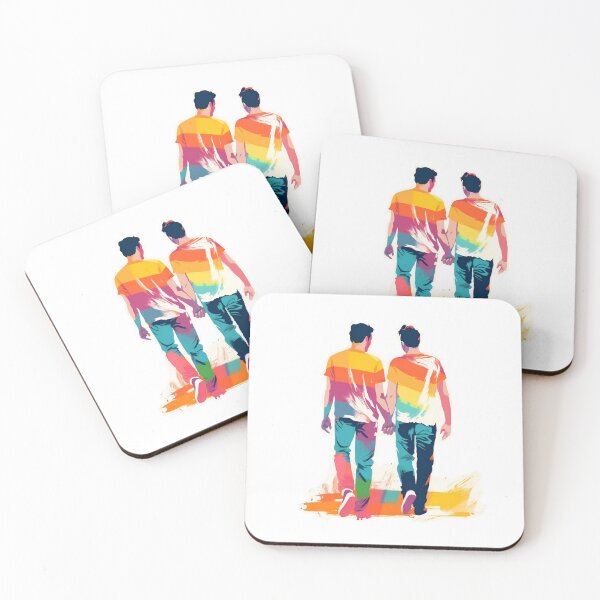 Item preview, Colorful Connection: Gay Pride Hand in Hand designed and sold by mittie101.