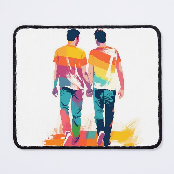 Item preview, Colorful Connection: Gay Pride Hand in Hand designed and sold by mittie101.
