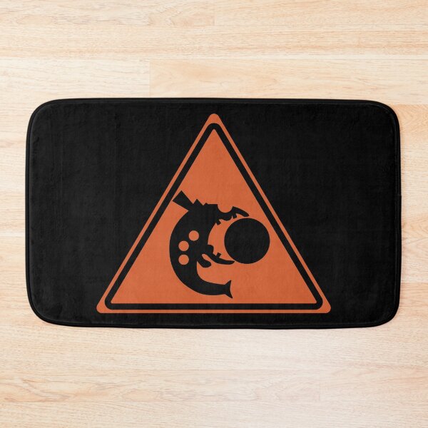 Item preview, Big Run Horrorborus Warning Sign designed and sold by galaxydaydreams.