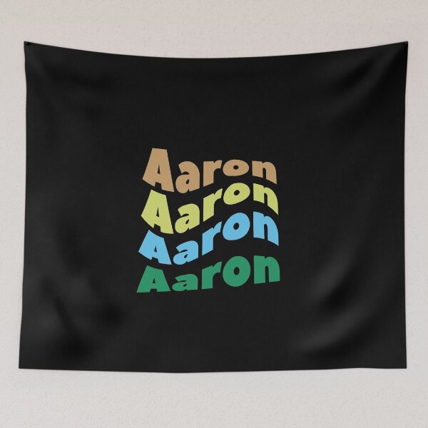 Item preview, Aaron name multi colors designed and sold by Creative-Wolf16.