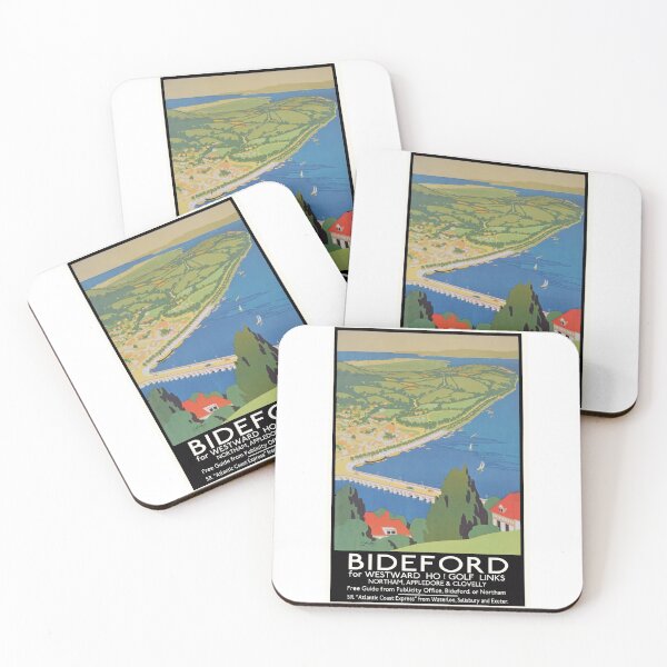 Item preview, Vintage Southern Railway advert for travel to Bideford, Devon designed and sold by Random Railways.