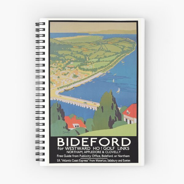 Item preview, Vintage Southern Railway advert for travel to Bideford, Devon designed and sold by Random Railways.