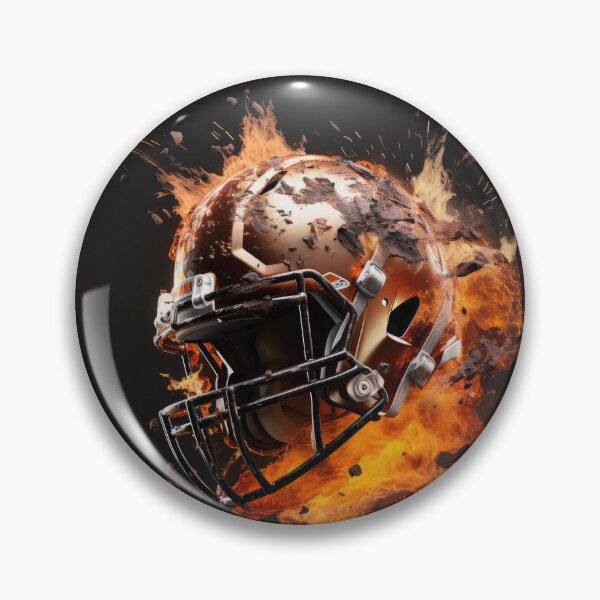 Item preview, Exploding football helmet designed and sold by FrankMarc.