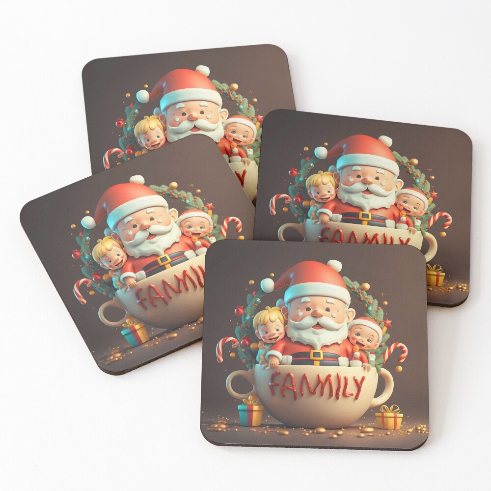 Item preview, Coasters (Set of 4) designed and sold by KGOLDFITNESS.