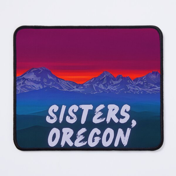 Item preview, Sisters Oregon In An Oil Painting Style Design designed and sold by OregonsOwn.