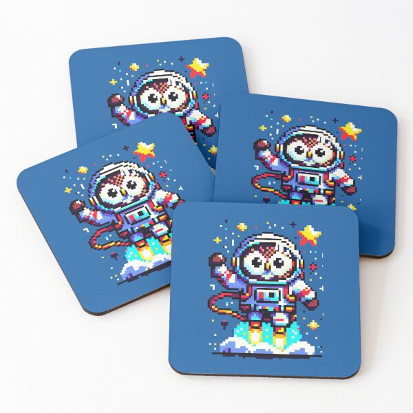 Item preview, Cosmic Owl: 8-Bit Space Explorer designed and sold by PixelPunkster.