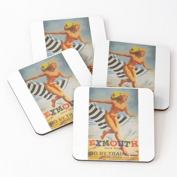 Item preview, Vintage Southern Railway advert for travel to Exmouth, Devon designed and sold by Random Railways.