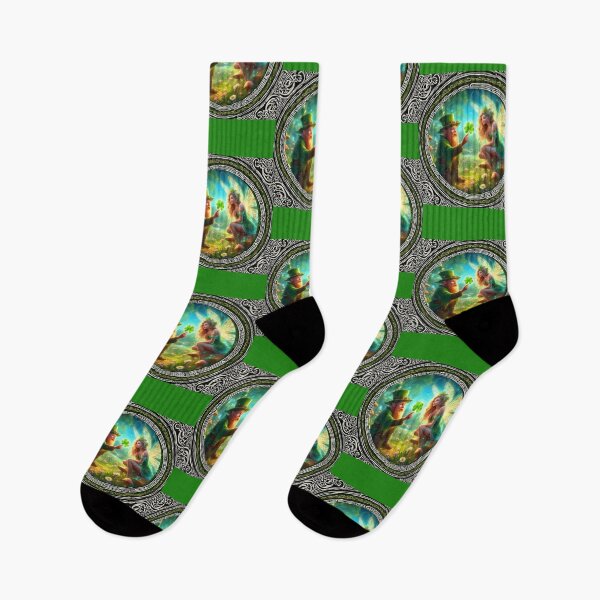 Item preview, St Patrick's day leprechaun and fairy designed and sold by SeeingBeyond.