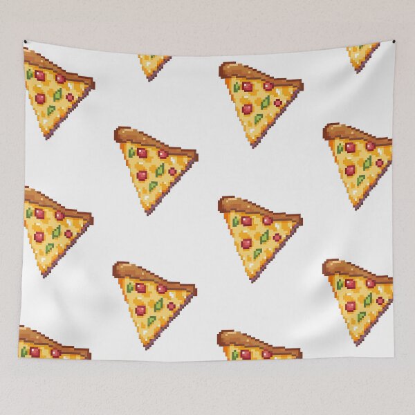 Item preview, Pizza slice - Pixel art designed and sold by octoboobs.