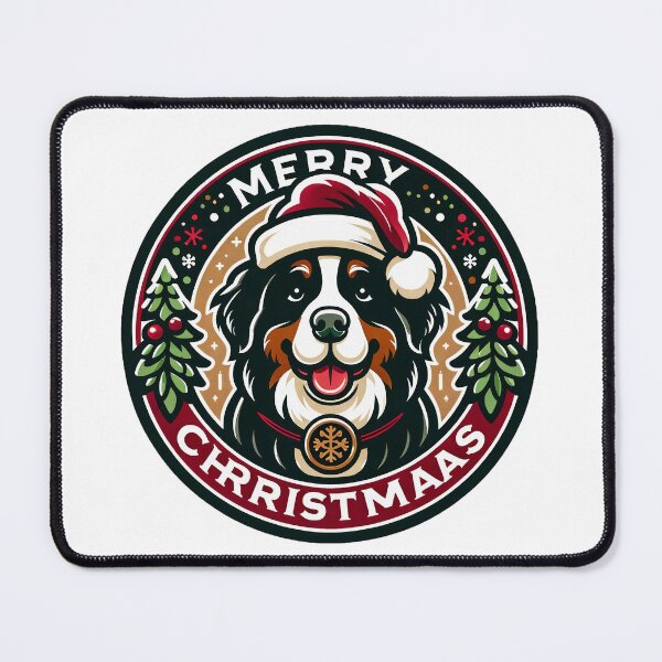 Item preview, Bernese Mountain Dog Christmas designed and sold by pocopocodog123.