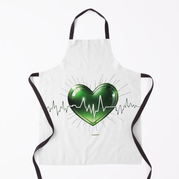 Item preview, Green heart rate pulse designed and sold by teurhparpstudio.
