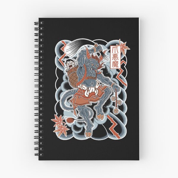 Item preview, Krampus Tattoo Style - Creepy Japanese Irezumi Tattoo Style - Christmas Holiday Design designed and sold by Nemons.