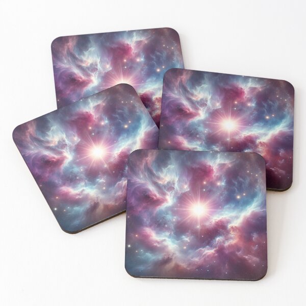 Item preview, "Celestial Nebula: Stellar Bloom in the Cosmos" designed and sold by masquetea.