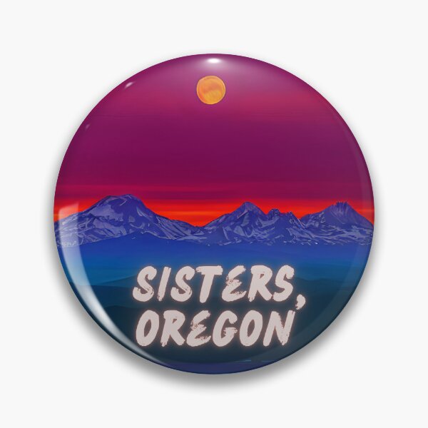 Item preview, Sisters Oregon In An Oil Painting Style Design designed and sold by OregonsOwn.