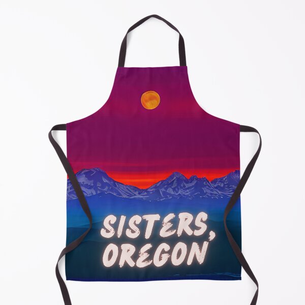 Item preview, Sisters Oregon In An Oil Painting Style Design designed and sold by OregonsOwn.