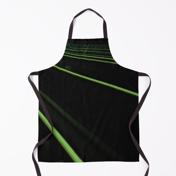 Item preview, Abstract Green Escalator Neon Lines 2 designed and sold by Diana van Neck.