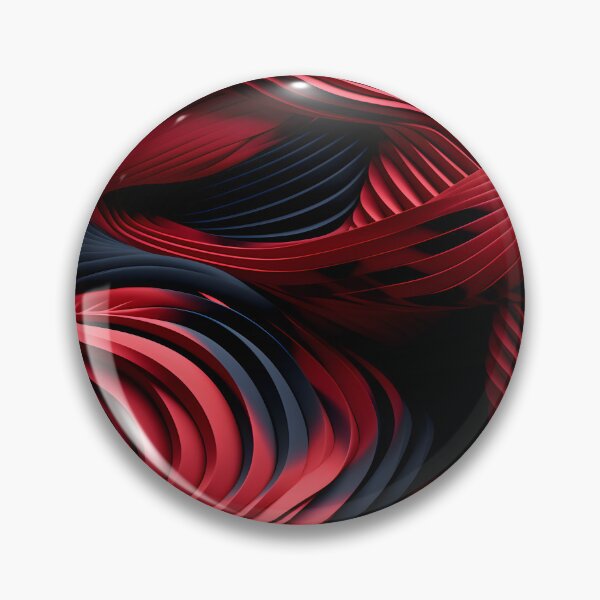 Item preview, Crimson Waves: Cintas abstractas en rojo y negro designed and sold by VectorPlace.