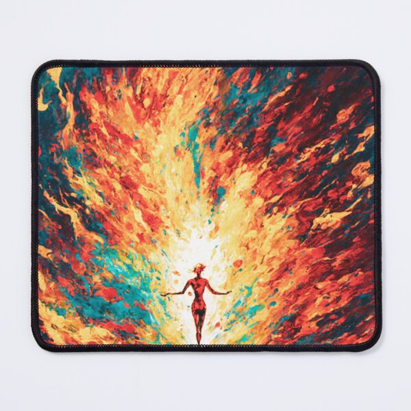 Item preview, Infernal enlightenment abstract painting designed and sold by Evercolorful.