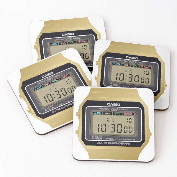 Artikelvorschau, Goldene Casio A700 entworfen und verkauft von RadDadArt.