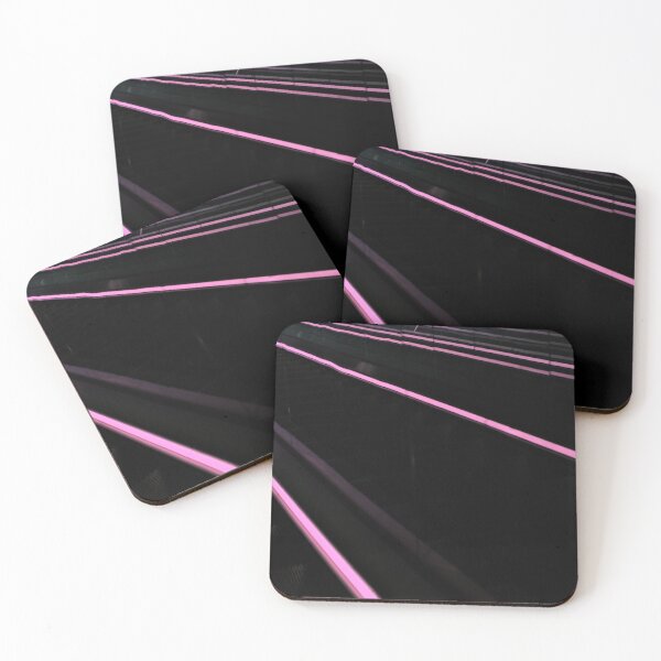 Item preview, Abstract Pink Escalator Neon Lines 2  designed and sold by Diana van Neck.