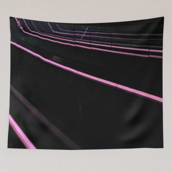 Item preview, Abstract Pink Escalator Neon Lines 2  designed and sold by Diana van Neck.