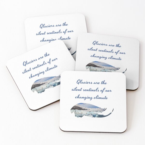 Item preview, Glaciers are the Silent Sentinels of a Changing Climate designed and sold by tadeba.