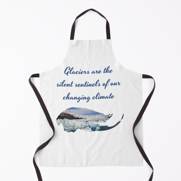 Item preview, Glaciers are the Silent Sentinels of a Changing Climate designed and sold by tadeba.