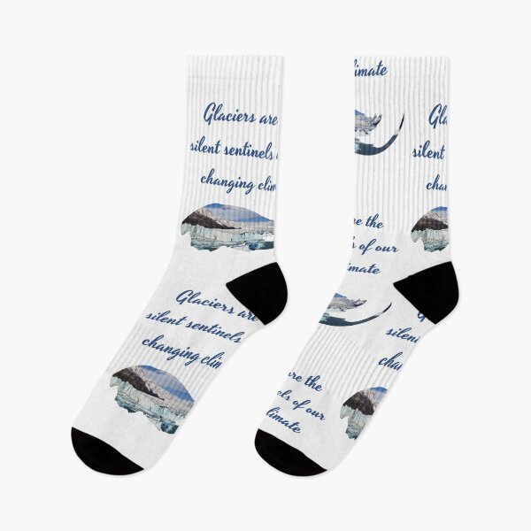 Item preview, Glaciers are the Silent Sentinels of a Changing Climate designed and sold by tadeba.